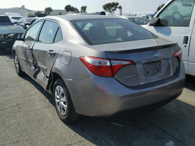 5YFBPRHEXGP475129 - 2016 TOYOTA COROLLA EC 米色 照片 3