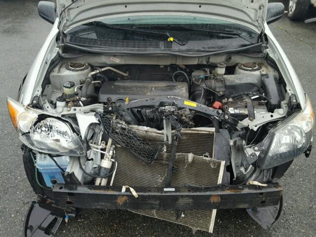 5Y2SL62833Z435259 - 2003 PONTIAC VIBE SILVER photo 7