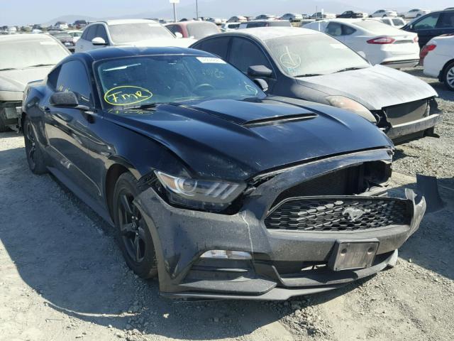 1FA6P8AM5G5328183 - 2016 FORD MUSTANG BLACK photo 1