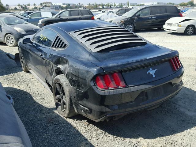 1FA6P8AM5G5328183 - 2016 FORD MUSTANG BLACK photo 3