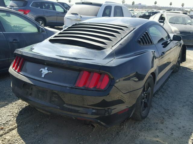 1FA6P8AM5G5328183 - 2016 FORD MUSTANG BLACK photo 4