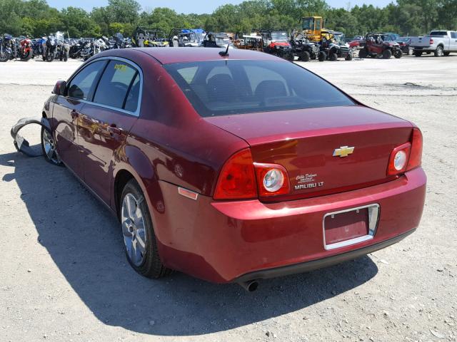 1G1ZC5E19BF282788 - 2011 CHEVROLET MALIBU 1LT მუქწითელი ფოტო 3