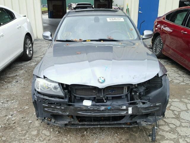 WBAPK5G57BNN31223 - 2011 BMW 328 GRAY photo 9