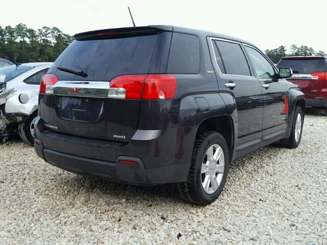 2GKFLREK8D6347383 - 2013 GMC TERRAIN GRAY photo 4