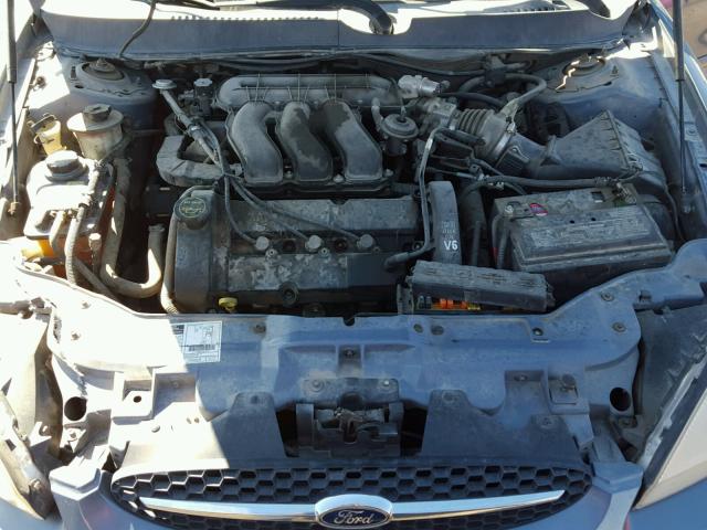 1FAFP55S21G147724 - 2001 FORD TAURUS SES BLUE photo 7