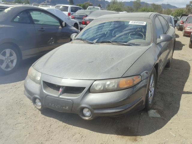 1G2HZ541524197658 - 2002 PONTIAC BONNEVILLE GRAY photo 2