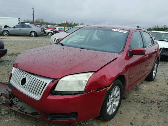 3MEFM07Z56R642384 - 2006 MERCURY MILAN RED photo 2