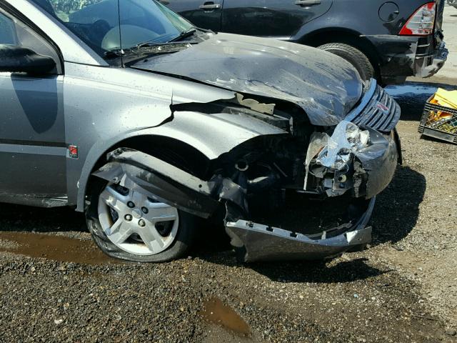 1G8AJ55F66Z201881 - 2006 SATURN ION LEVEL SILVER photo 9