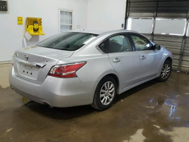 1N4AL3APXFC443620 - 2015 NISSAN ALTIMA 2.5 SILVER photo 4