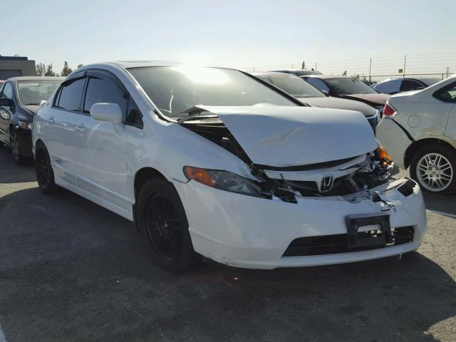 2HGFA55568H702213 - 2008 HONDA CIVIC SI WHITE photo 1