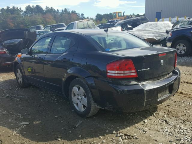 1B3LC46J68N252685 - 2008 DODGE AVENGER SE BLACK photo 3