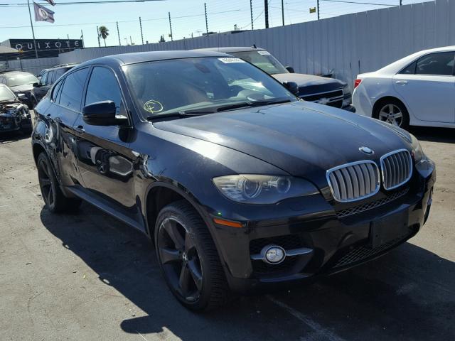 5UXFG83589LZ93236 - 2009 BMW X6 BLACK photo 1