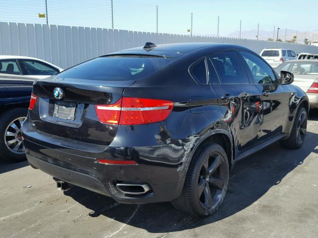 5UXFG83589LZ93236 - 2009 BMW X6 BLACK photo 9