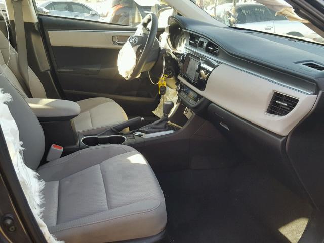 5YFBPRHE8FP230408 - 2015 TOYOTA COROLLA EC 灰色 照片 5