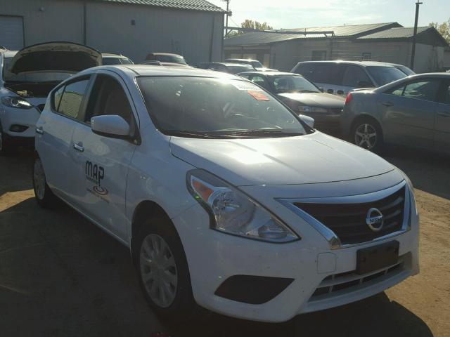 3N1CN7AP9GL844024 - 2016 NISSAN VERSA WHITE photo 1