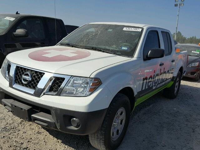 1N6AD0ER0GN758222 - 2016 NISSAN FRONTIER S WHITE photo 2