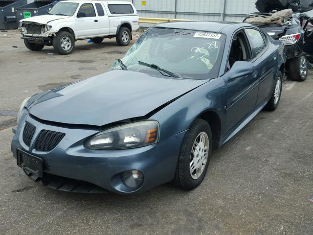 2G2WP552961145018 - 2006 PONTIAC GRAND PRIX TEAL photo 2