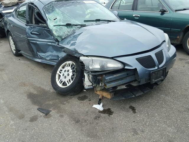 2G2WP552961145018 - 2006 PONTIAC GRAND PRIX TEAL photo 9