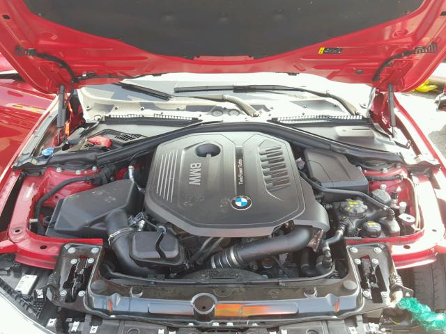 WBA8B7G36HNU37681 - 2017 BMW 340 XI RED photo 7