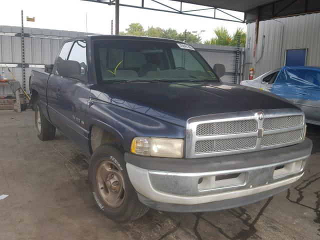 3B7HC13Y61M531316 - 2001 DODGE RAM 1500 BLUE photo 1