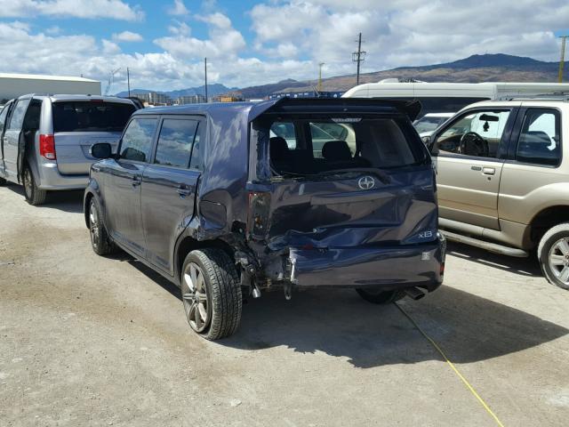 JTLZE4FE1CJ005374 - 2012 TOYOTA SCION XB Bənövşəyi foto 3