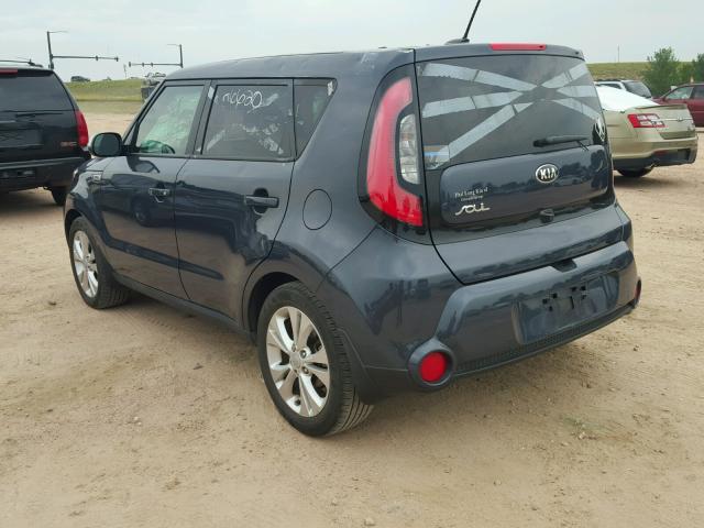 KNDJX3A51G7273042 - 2016 KIA SOUL ! GRAY photo 3