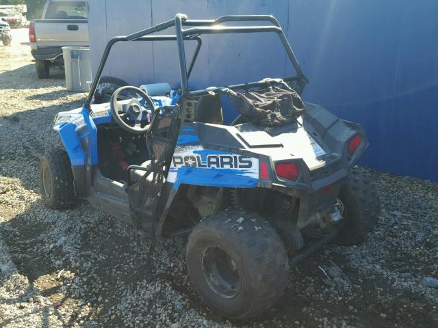 RF3YAV175HT015188 - 2017 POLARIS RZR 170 BLUE photo 3