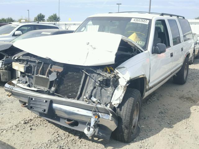 3GNFK16R2VG108680 - 1997 CHEVROLET SUBURBAN K WHITE photo 2