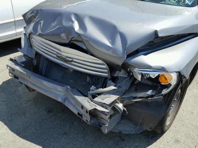 3GNDA13D67S582148 - 2007 CHEVROLET HHR LS Gris foto 9