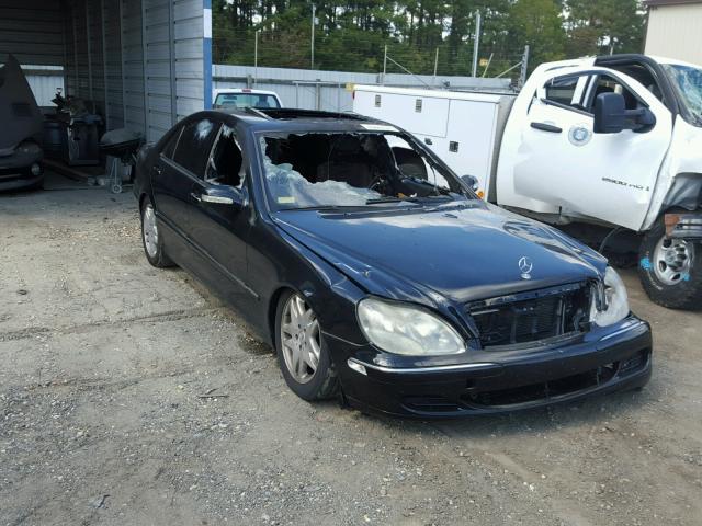 WDBNG70J53A348960 - 2003 MERCEDES-BENZ S 430 BLACK photo 1