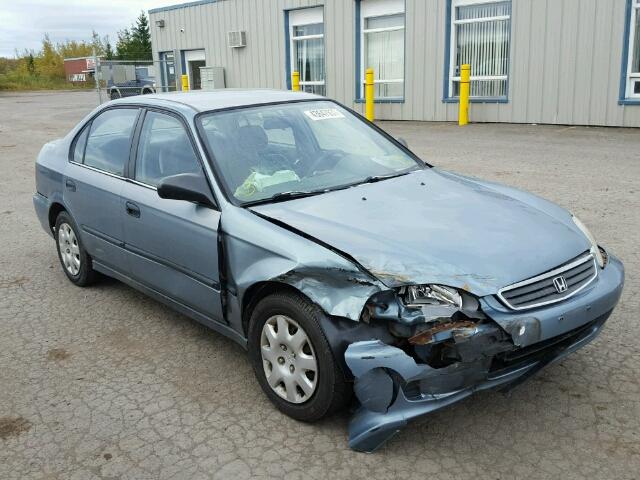 2HGEJ6639XH911698 - 1999 HONDA CIVIC LX BLUE photo 1