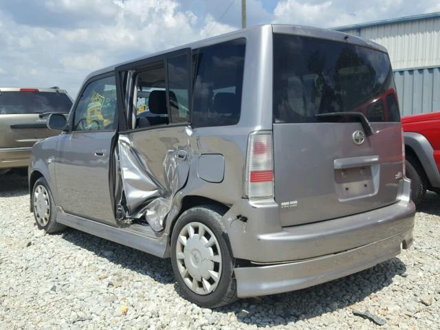 JTLKT334064111914 - 2006 TOYOTA SCION XB Silber Foto 3