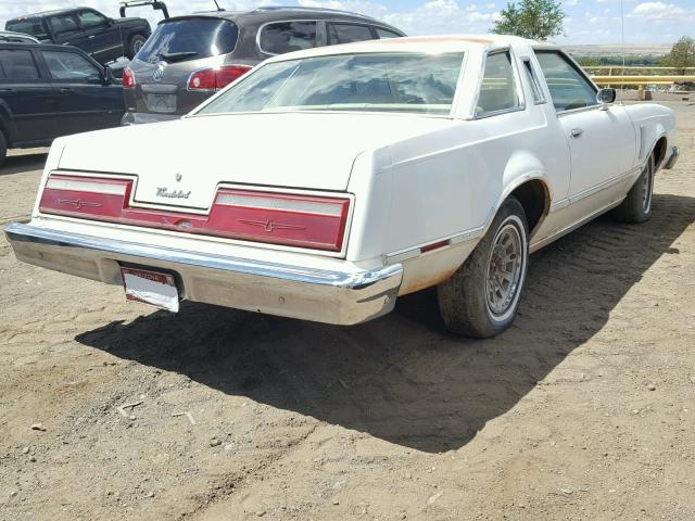 8J87H149803 - 1978 FORD THUNDERBIR WHITE photo 4