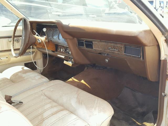 8J87H149803 - 1978 FORD THUNDERBIR WHITE photo 9