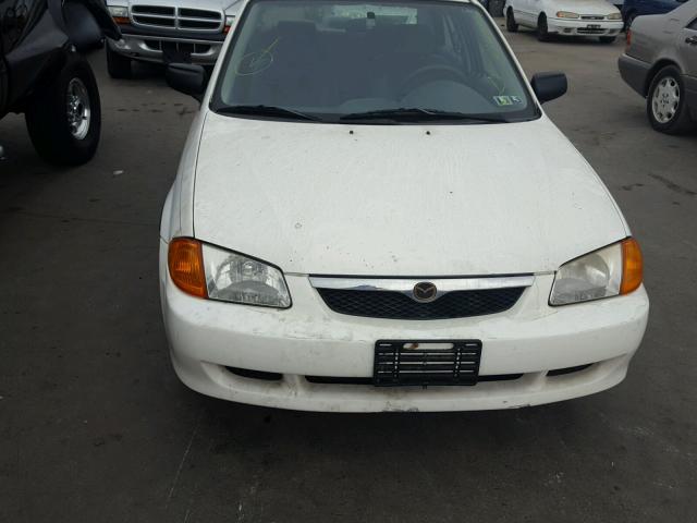 JM1BJ2219Y0285378 - 2000 MAZDA PROTEGE ES WHITE photo 9