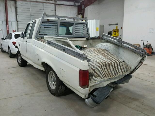 1FTEX15Y4PKB48088 - 1993 FORD F150 WHITE photo 3