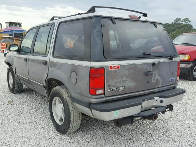 1FMDU32X6MUC85234 - 1991 FORD EXPLORER GRAY photo 3