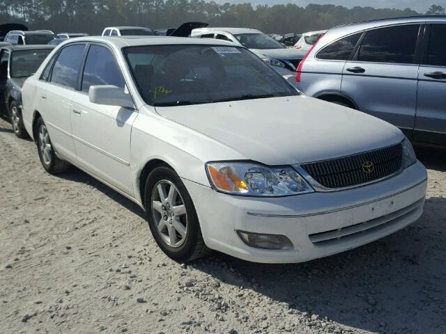 4T1BF28B5YU067136 - 2000 TOYOTA AVALON XL WHITE photo 1