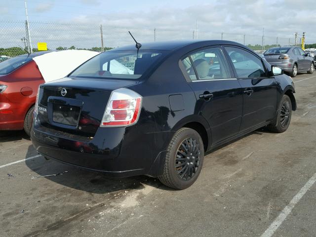 3N1AB61E08L696923 - 2008 NISSAN SENTRA 2.0 BLACK photo 4