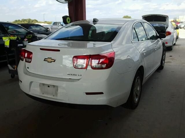 1G11B5SL6FF170168 - 2015 CHEVROLET MALIBU LS WHITE photo 4