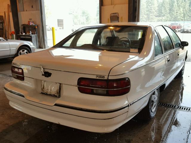 1G1BL53E8NR137087 - 1992 CHEVROLET CAPRICE WHITE photo 4