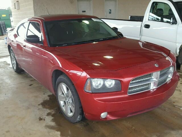 2B3KA33G98H271499 - 2008 DODGE CHARGER RED photo 1