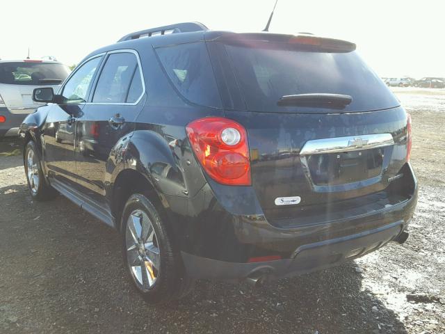 2GNFLDE58C6299575 - 2012 CHEVROLET EQUINOX BLACK photo 3