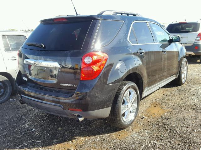 2GNFLDE58C6299575 - 2012 CHEVROLET EQUINOX BLACK photo 4