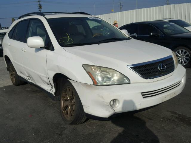 JTJGW31U560002767 - 2006 LEXUS RX 400 WHITE photo 1