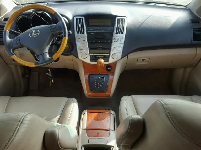 JTJGW31U560002767 - 2006 LEXUS RX 400 WHITE photo 9