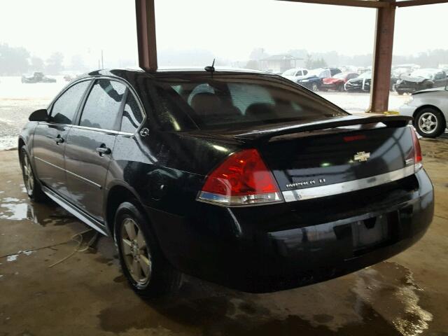 2G1WT57K891127501 - 2009 CHEVROLET IMPALA 1LT BLUE photo 3