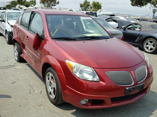 5Y2SL63875Z427909 - 2005 PONTIAC VIBE RED photo 1