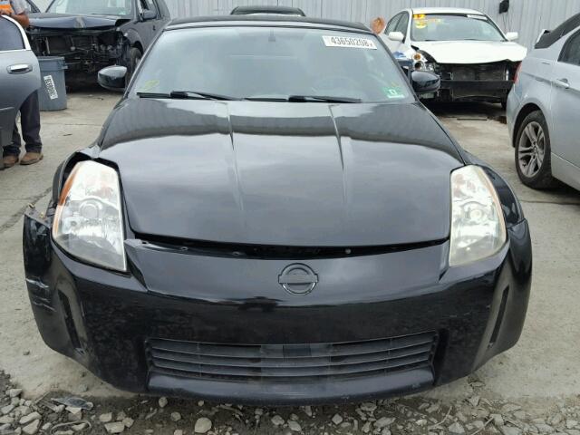 JN1AZ34D33T117070 - 2003 NISSAN 350Z COUPE BLACK photo 9