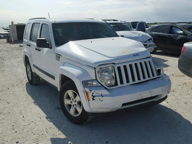 1C4PJLAK6CW178834 - 2012 JEEP LIBERTY WHITE photo 1